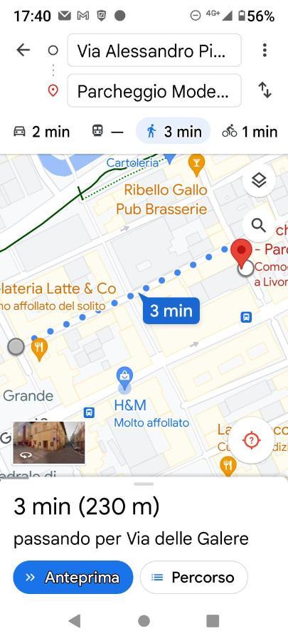 Centro E Porto Leilighet Livorno Eksteriør bilde
