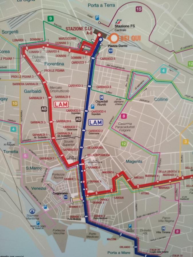 Centro E Porto Leilighet Livorno Eksteriør bilde